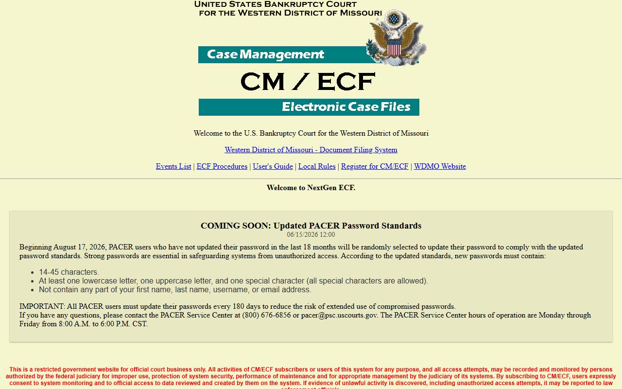 St. Clair County court dockets federal bankruptcy CM ECF distinction
