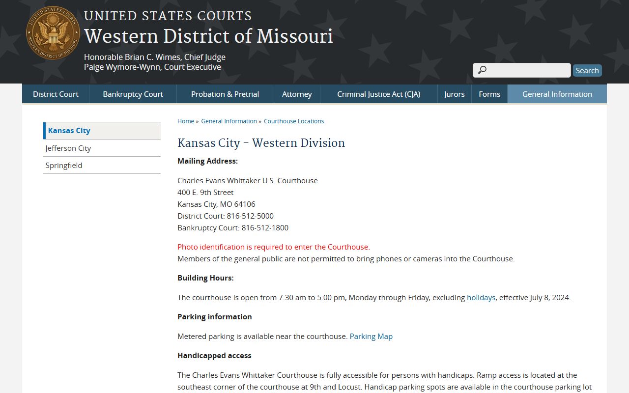 St. Clair County Circuit Court and Kansas City federal courthouse distinction